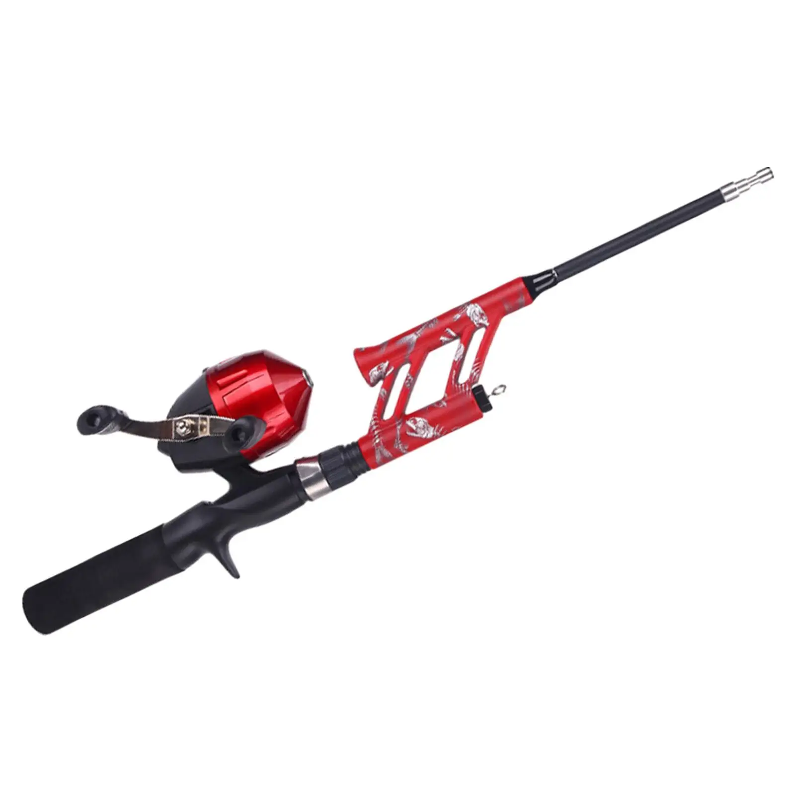 Fishing Rod and Reel, Fishing Reel Telescopic Fishing Pole with EVA Handle