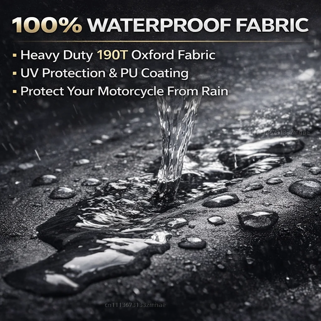 Premium Outdoor Scooter Cover - Waterproof Rain, Dust, and Sun Protector