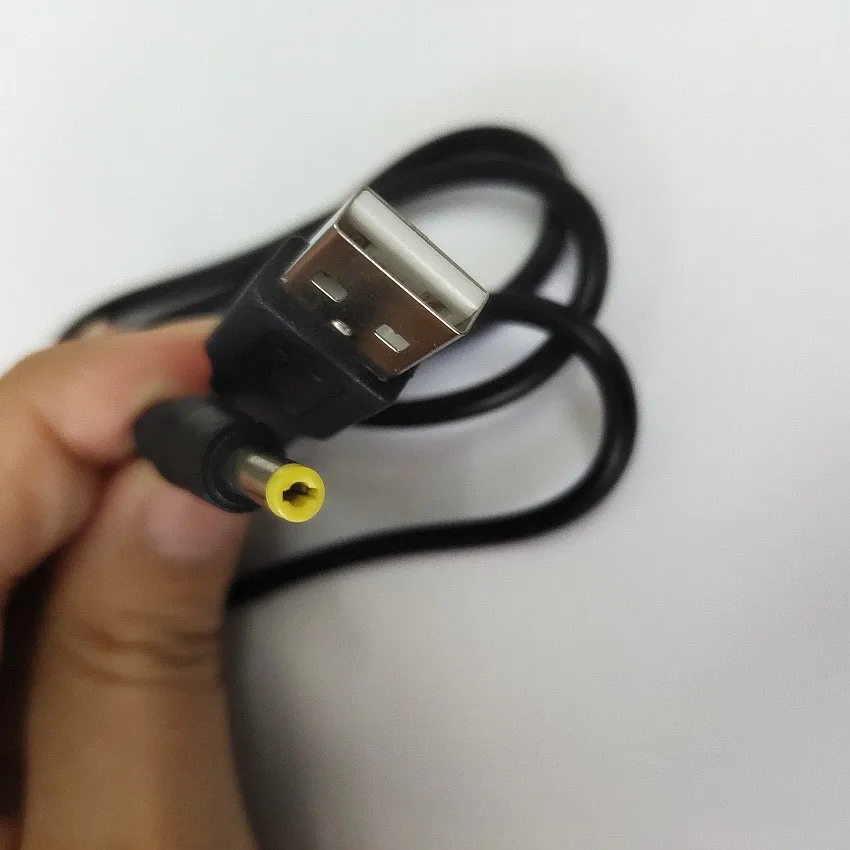 게임용 USB 충전기 케이블, PSP 1000 2000 3000, USB 5V 충전 플러그, USB to DC 플러그 전원 코드