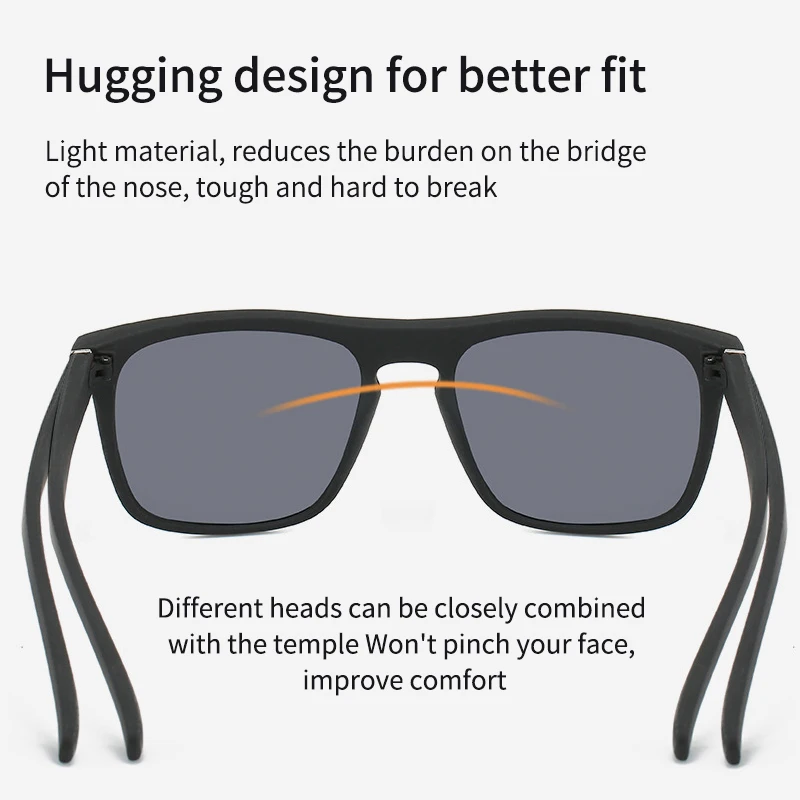 2023 Neue polarisierte Sonnenbrille für Herren UV400 Outdoor-Sport-Sonnenbrille Rennrad Mountainbike Fahrradbrille New Style Fahrrad_voghion.com