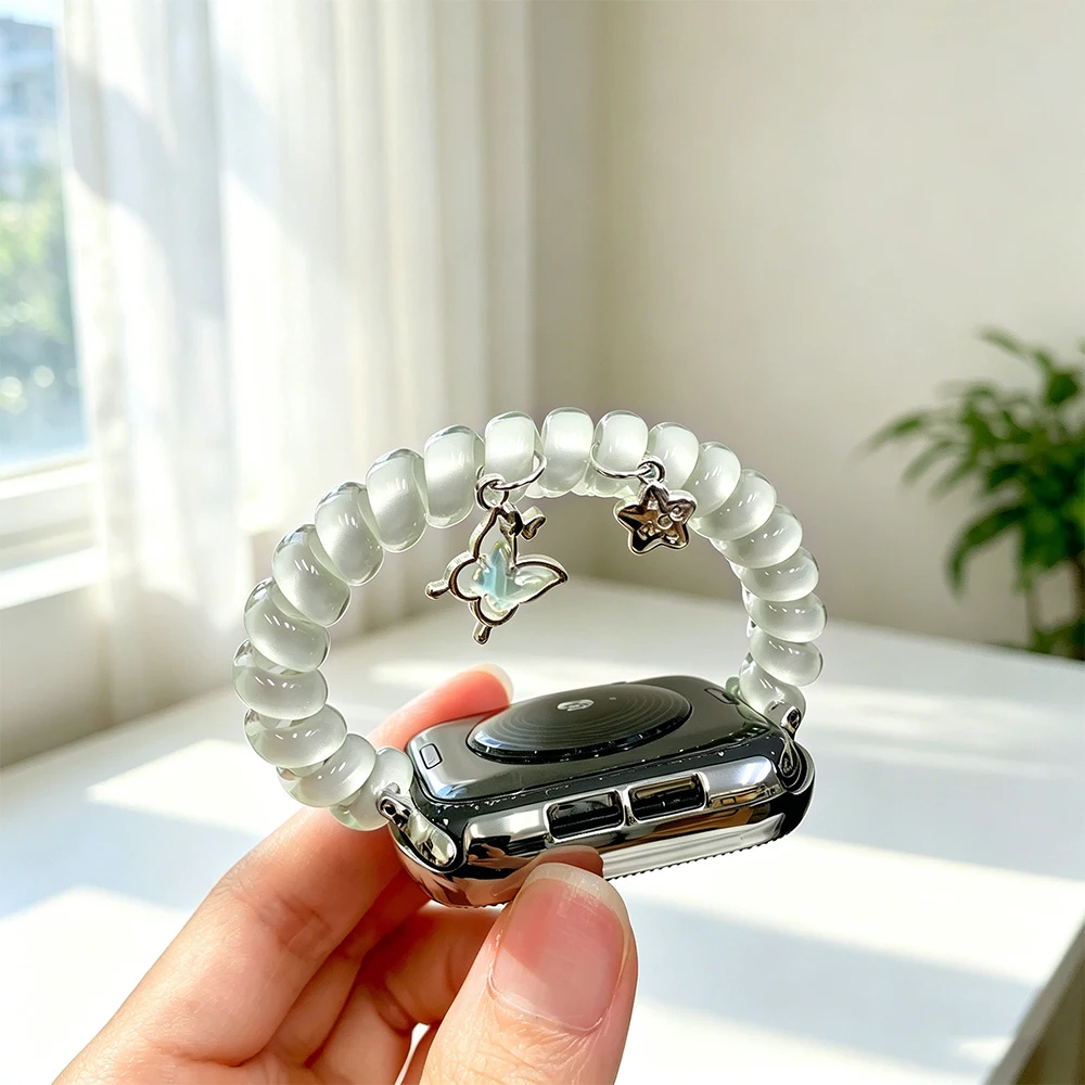 Chic Stretchable Scrunchie Bracelet Strap