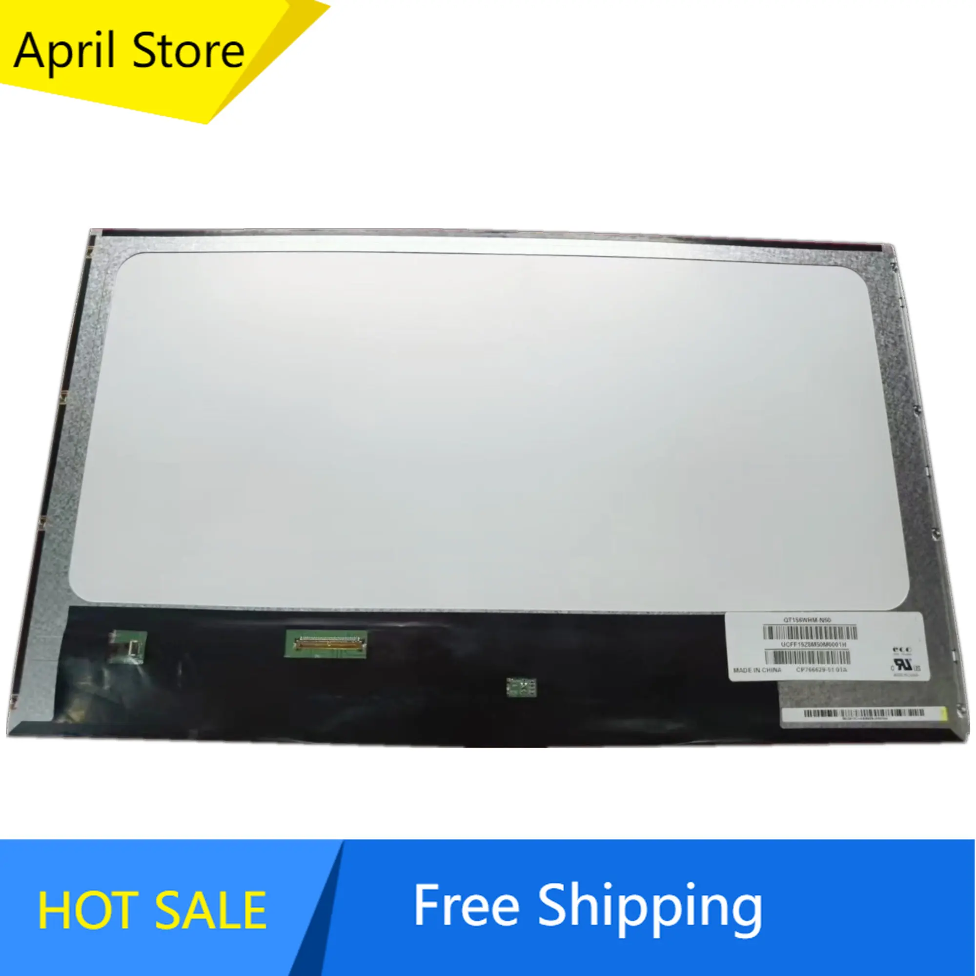 

QT156WHM-N50 QT156WHM N50 15,6 дюймовый ноутбук ЖК-экран панель матрица 1366*768 LVDS 40 контактов 45% NTSC