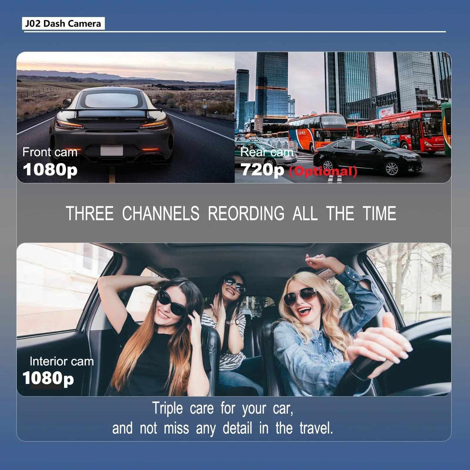 ڵ ī޶    ķ, 1080P HD, GPS, 24 ð, ̴ Dvr,   ĸ 3 Dvrs