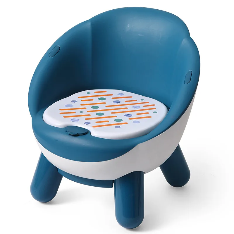 K-STAR Creative Solid Small And Cute Multifunctional Backrest Environmental Plastic Baby Dining Chair New Hot Sale
