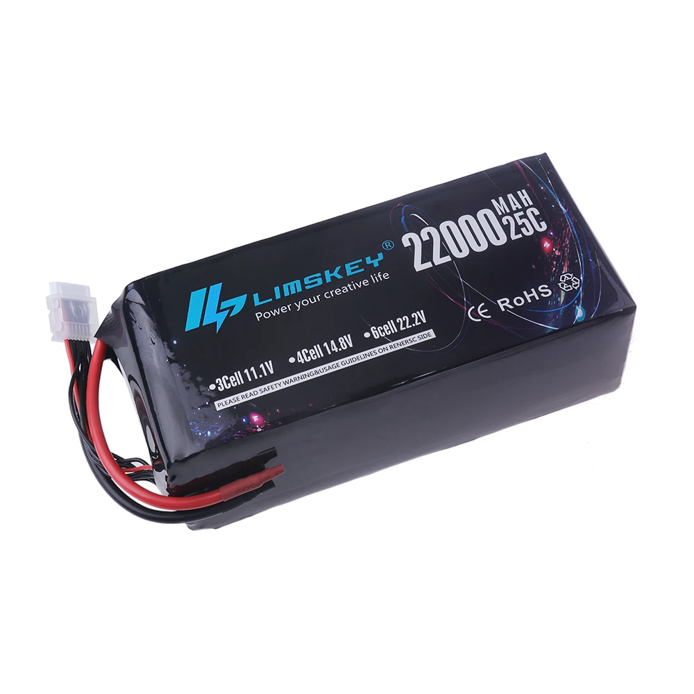 WILLQ Batterie Lithium Remplacement 22,2V 8000mAh 6S2P Haute Capacité