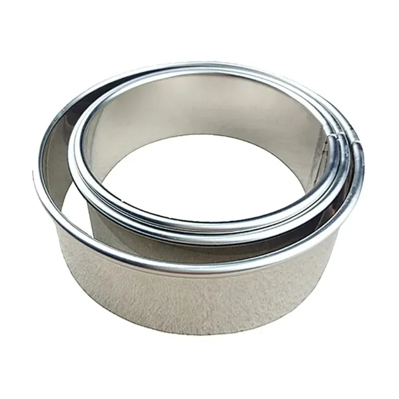 3 size Stainless Steel Round Dumplings Wrappers Molds Set Cutter Wrapper Dough Cutting Tool 1218 Maker Tools Cookie Pastry