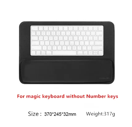 新しいシリカゲルキーボードパームレストキーボードベースアップルの