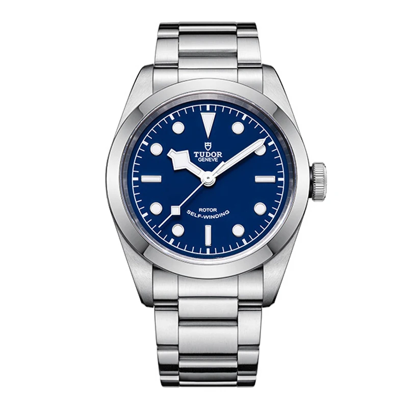 Tudor Biwan Series M79540-0004 Orologio Meccanico Da Uomo Orologio Rotondo Blu Con Quadrante Orologio Casual Impermeabile Orologio Da Uomo Orologio Co