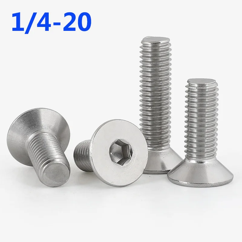 ACCIAIO Inossidabile Dadi A UNC 1/4-20, Qtà 100 - Foto 2