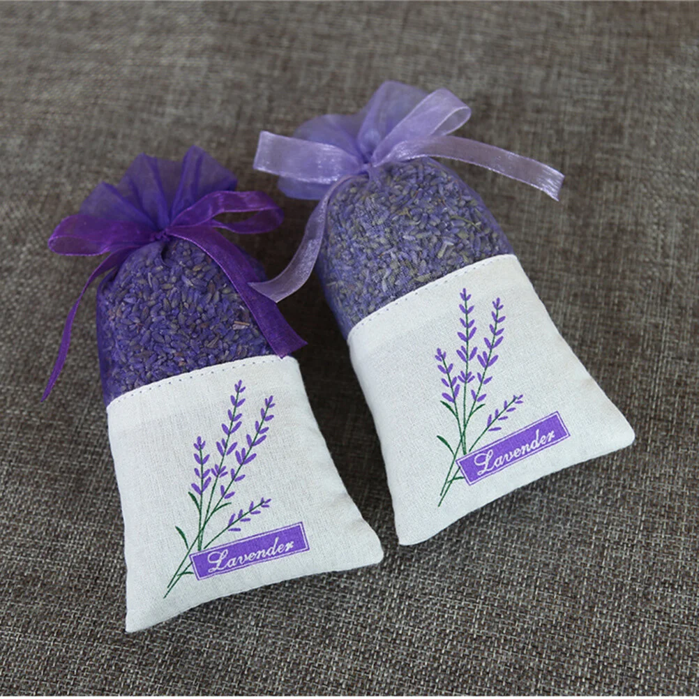 75 pcs Empty Lavender Bags Floral Printing Fragrance Pouch Sachets Bag for Relaxing Sleeping deodorant sachet bags fragrance bags