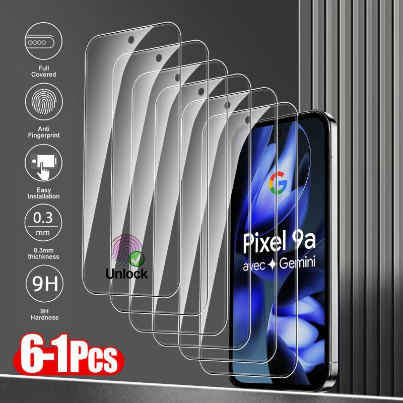 Premium Clear Tempered Glass Protective Case