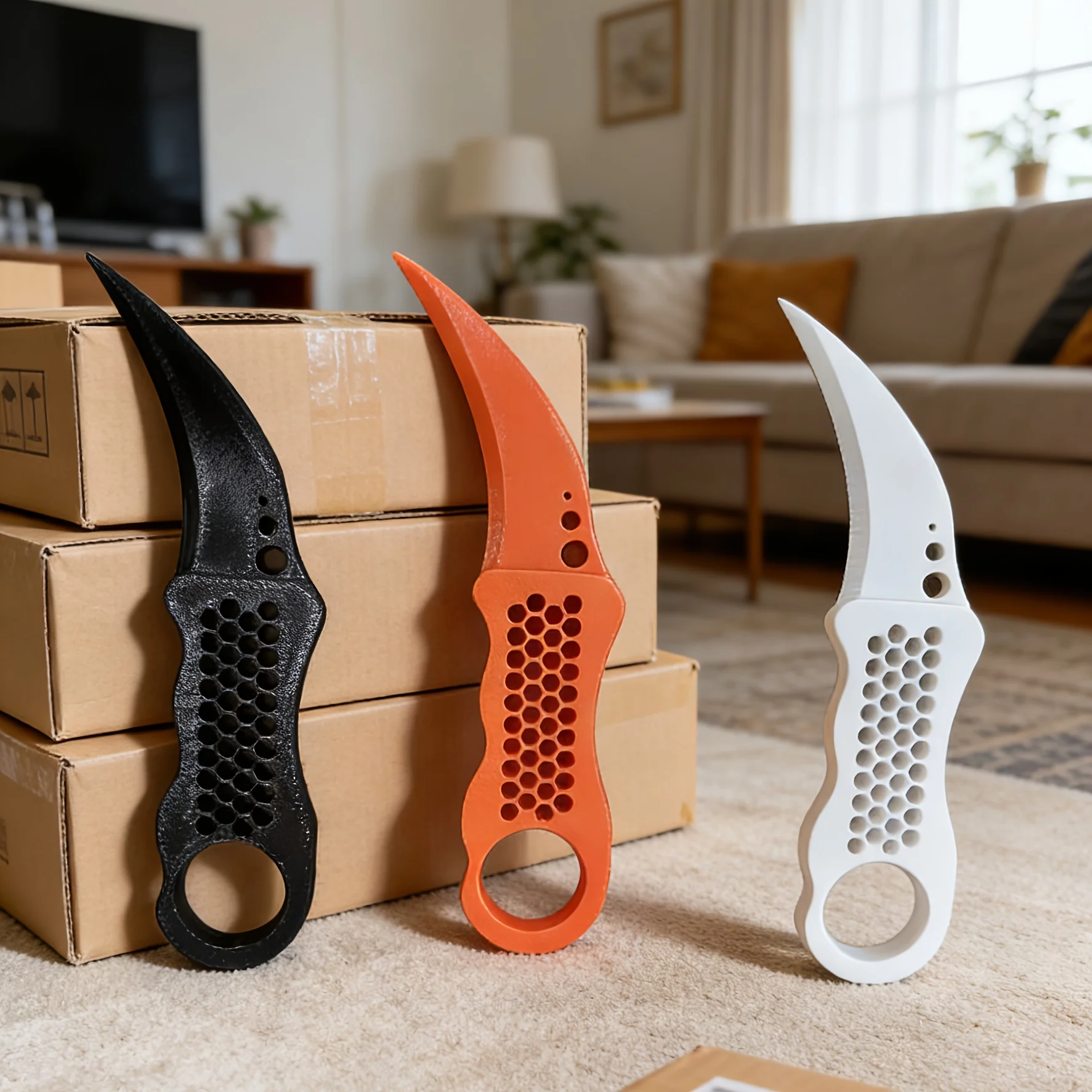 1피스 블랙 패키지 오프너, 테이프 커터, 종이 절단 및 필름 밀봉용 다용도 칼, 휴대용, 성형 손잡이, 미끄럼 방지 디자인, 친환경 소재, 편리하고 안전한 포장 개봉 도구, 사무실 및 가정용