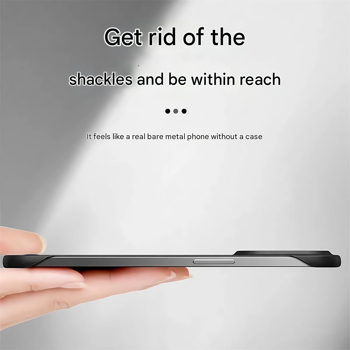 Ultra Thin Minimalist Borderless Matte Phone Case