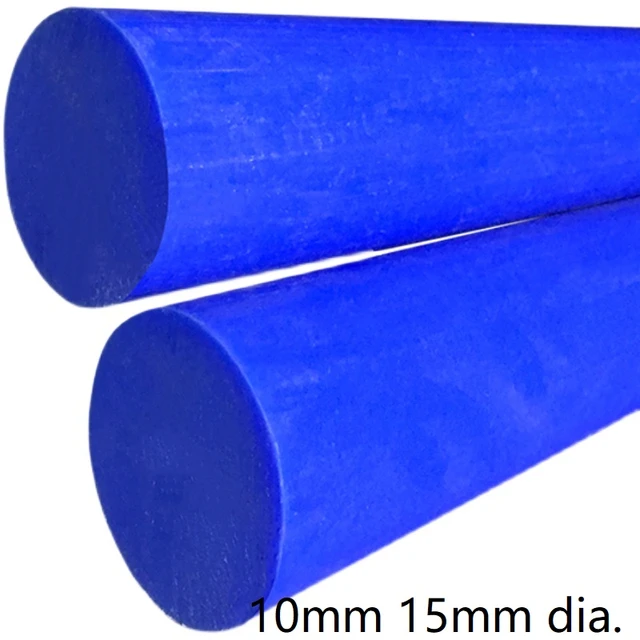 プラスチック MC901 丸棒（青） 直径 160mm　670 mm - 3