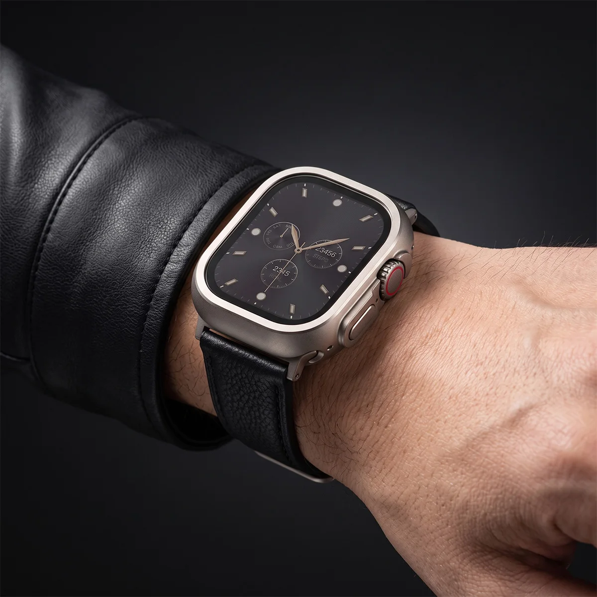 Durable Waterproof Zinc Alloy+PC Apple Watch Case - Full Coverage Premium Protection