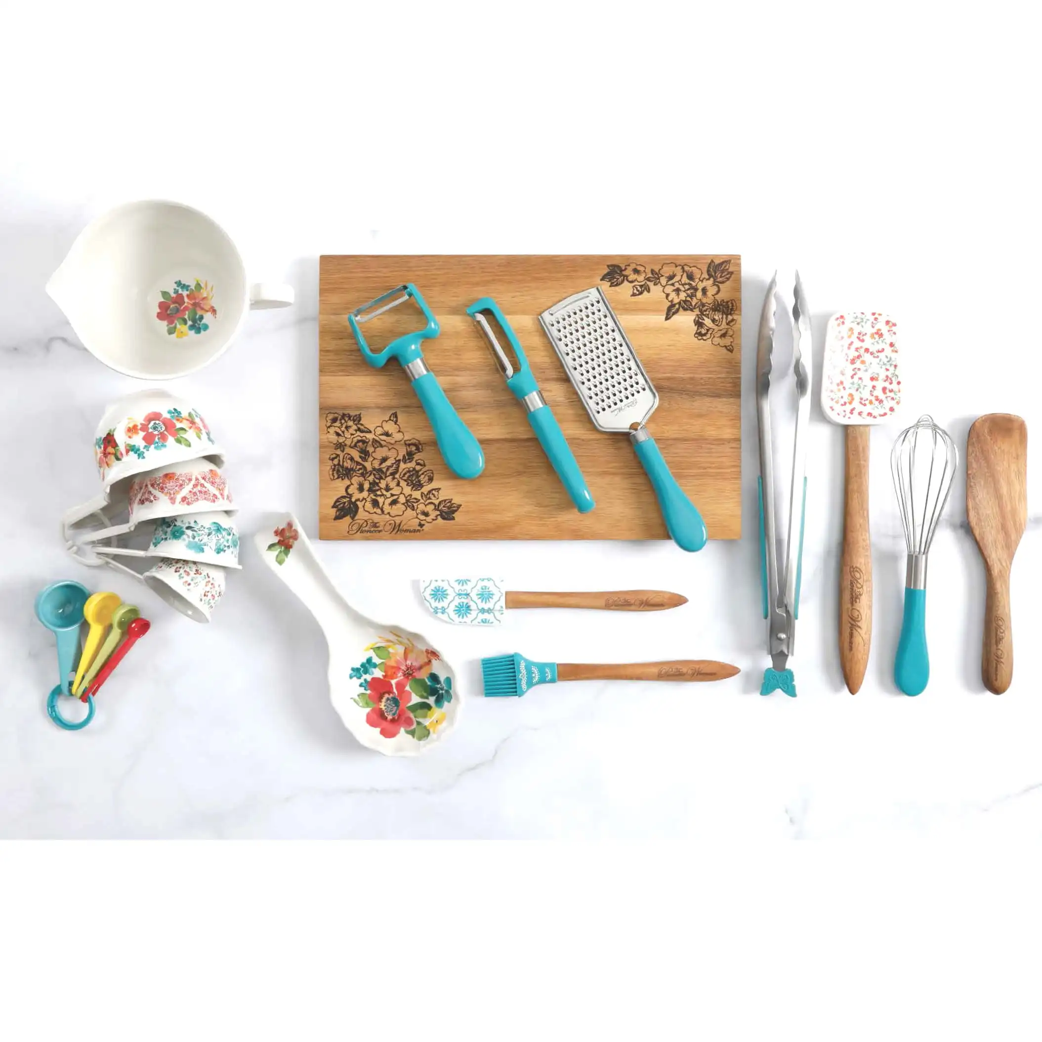 The Pioneer Woman 20PCS Spring Bouquet Kitchen Gadget Set - AliExpress