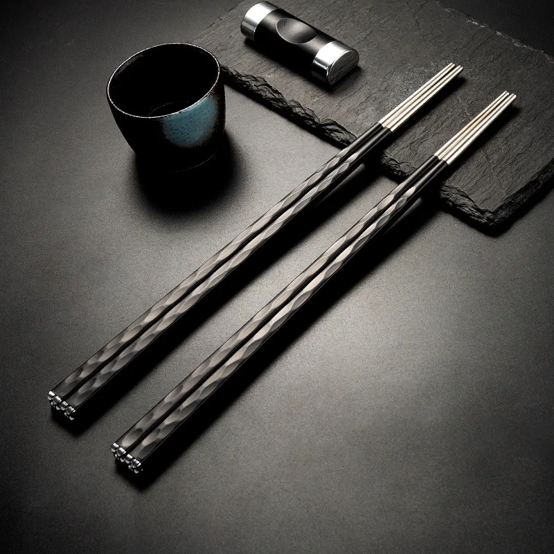 

304 Stainless Steel Alloy Chopsticks, Household Metal, New