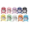 1Pc 1:12 Scale Alarm Clock Doll Kitchen Living Room Miniature Dollhouse Mini Home Decoration Toy Metal Candy Color Doll Clocks 1