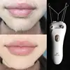 Mini Electric Facial Body Hair Removal USB Cotton Thread Epilator Shaver Trimmer Devices for Women Neck Lip Chin Arm Legs Beauty 4