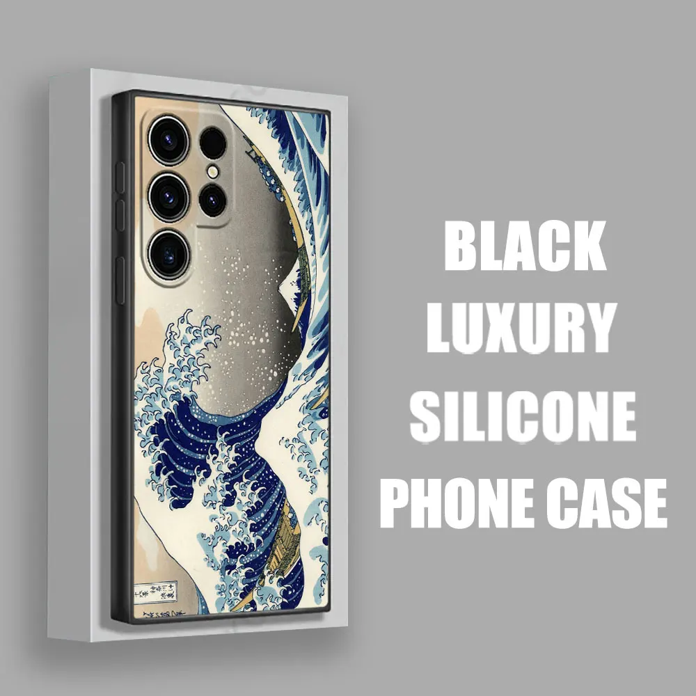 The Great Wave Katsushika Hokusai Art-Inspired Soft Phone Cover