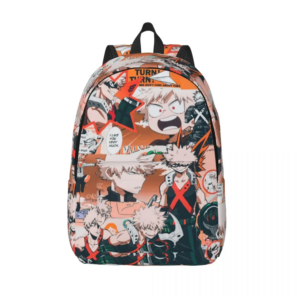 Mochila para adolescentes Katsuki Bakugou, mochila ligera de viaje - Main Image