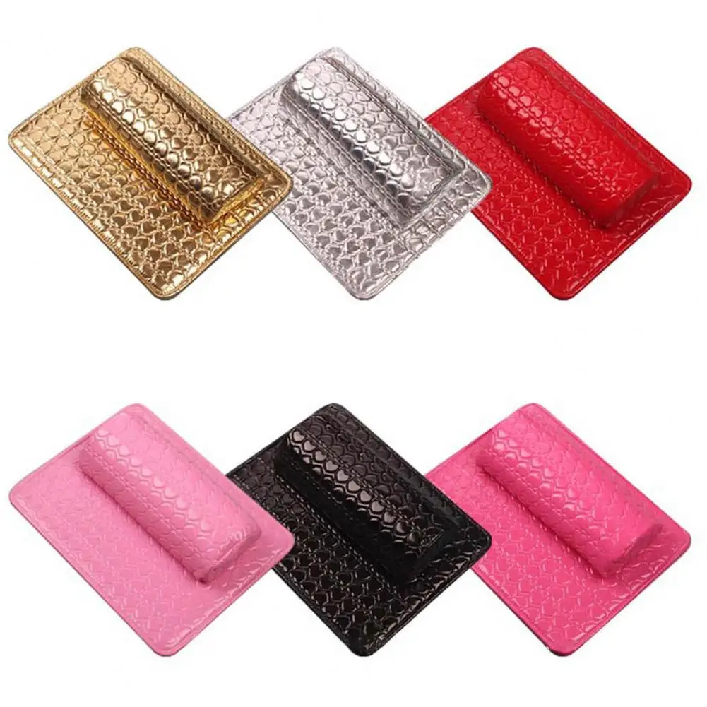 1 Set Nail Cushion Fashion Lightweight Hand Pillow Waterproof Manicure Art Wrist Support Holder Pad for Beauty