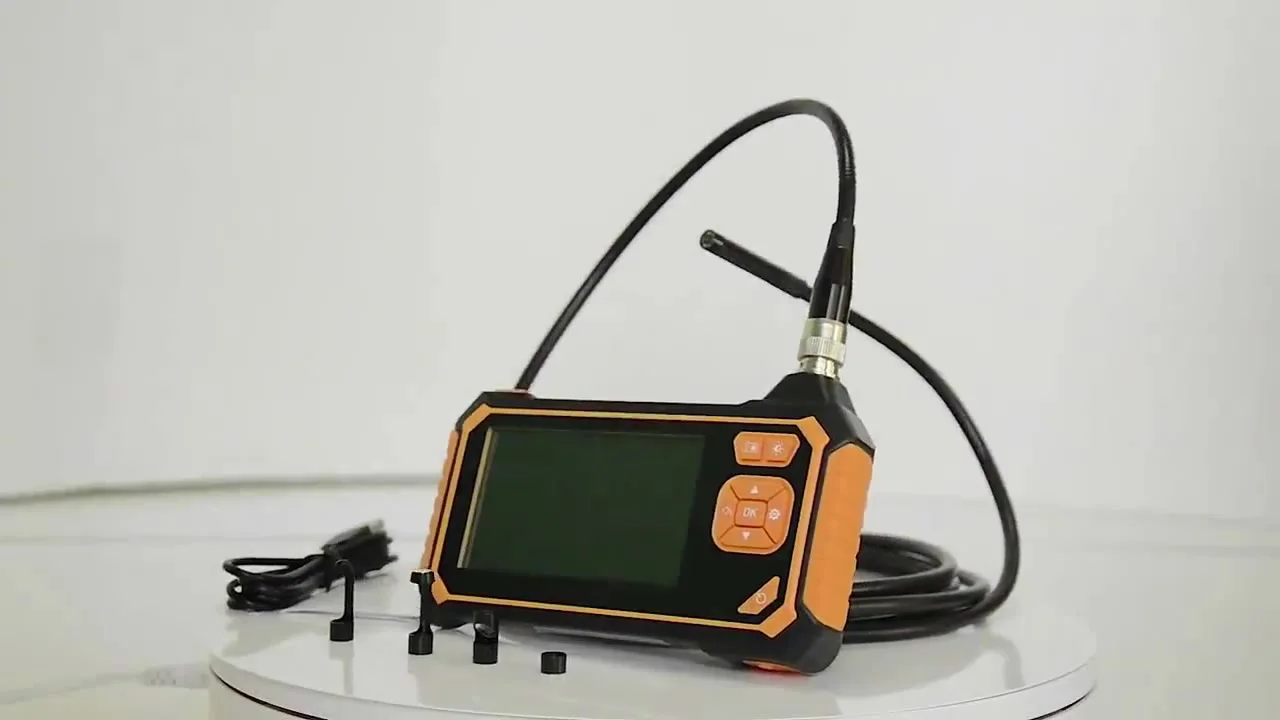 2MP1080P 4 3-дюймовый экран Daul объектив эндоскоп осмотр отоскоп камера CMOS бороскоп