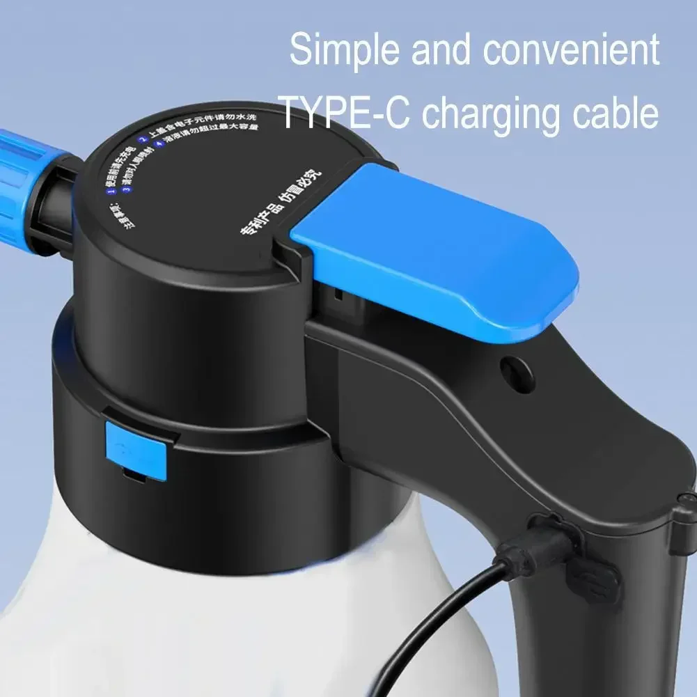 Electric Watering Can Car Washing Foam Special Booster Pot High Pressure Rechargeable Lithium Battery