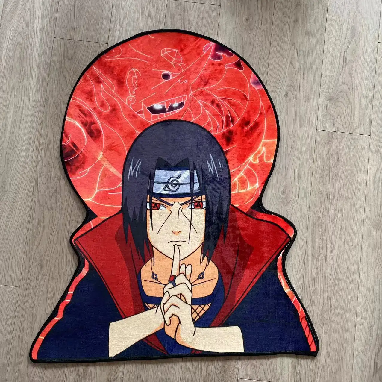 Anime ITACHI UCHIHA Naruto Manga Cartoon Irregular Rug Home