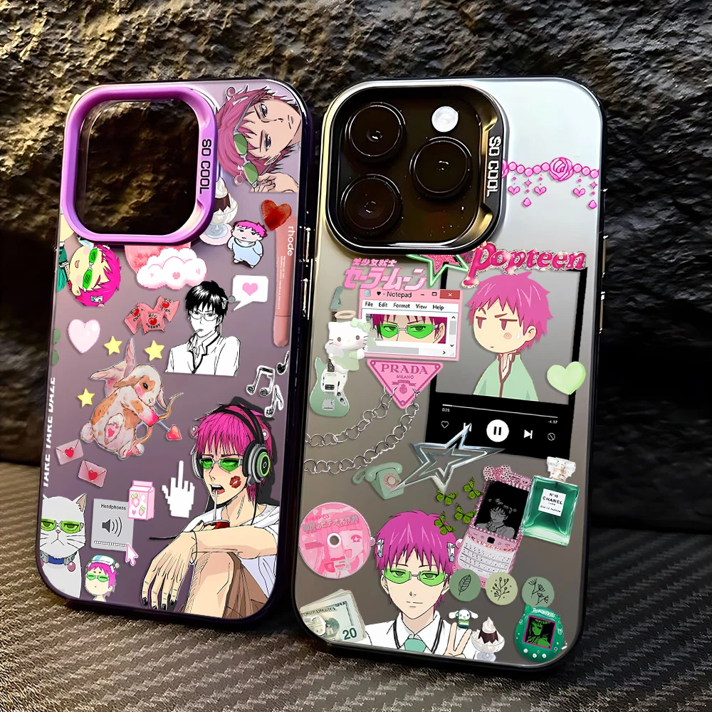 Saiki Kusuo Anime Anti-Fall Matte Phone Case