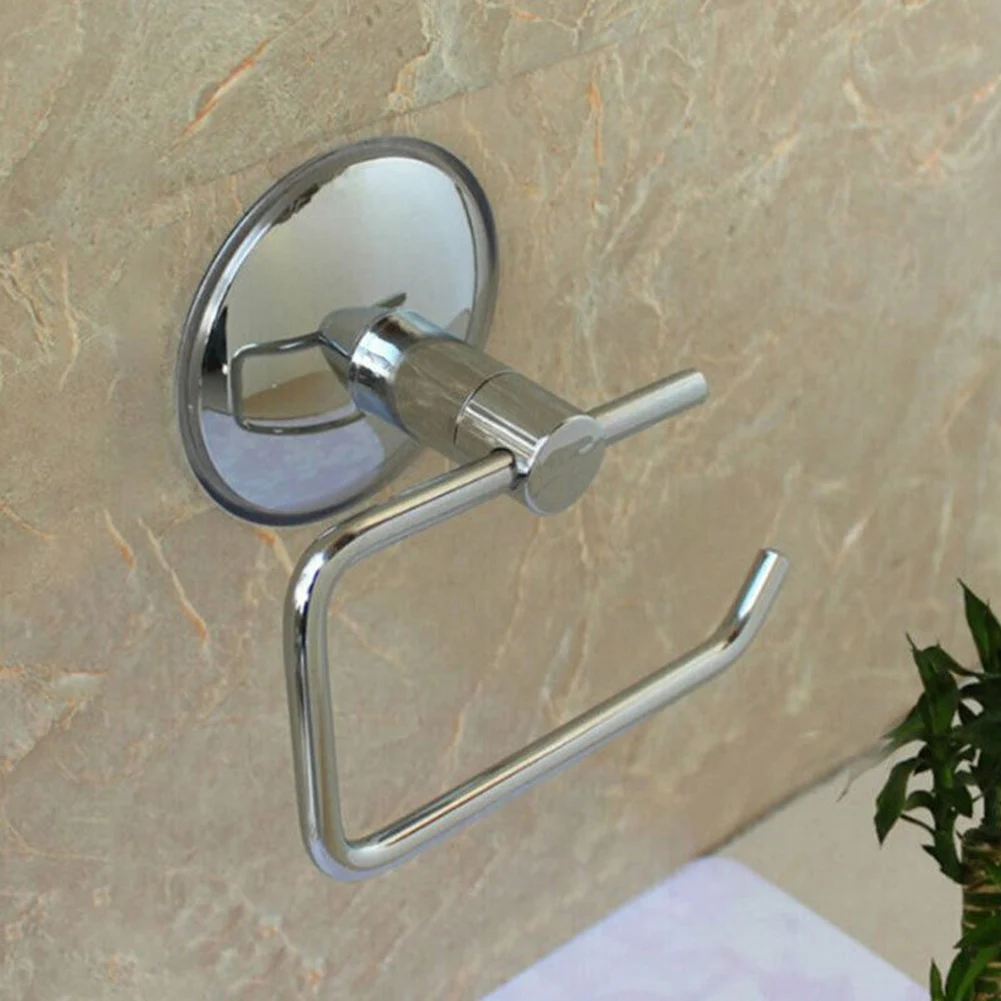 

Easy to install Sucker Paper Toilet Paper Towel Roll Paper Towel Holder Suitable for Bathroom Kitchen and Refrigerator