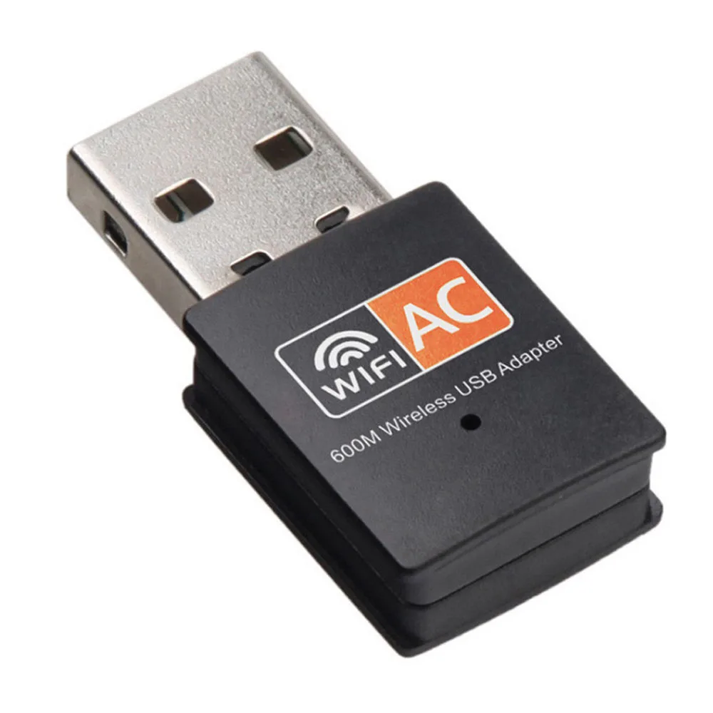 USB WiFi 어댑터 600Mbps 2.4G 5G WiFi 안테나 듀얼 밴드 802.11b/n/g/ac 미니 무선 컴퓨터 네트워크 카드 수신기