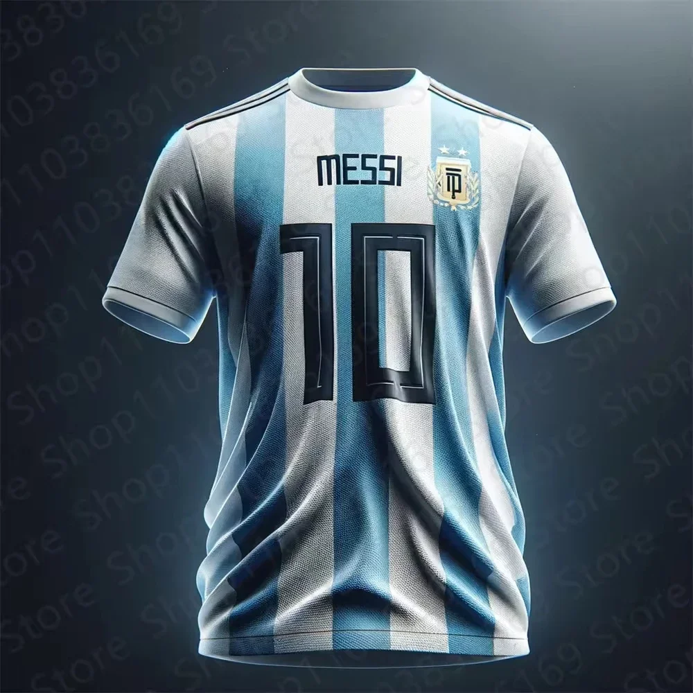 Running T Shirt Children T Shirt Women T Shirt Men T Shirt Boys Blouse Shirt Ai Messi Football Jersey Kids Adult Summer Sports Soccer Training T-Shirt Children Tops Round Neck Loose Breathable Sweatshirts