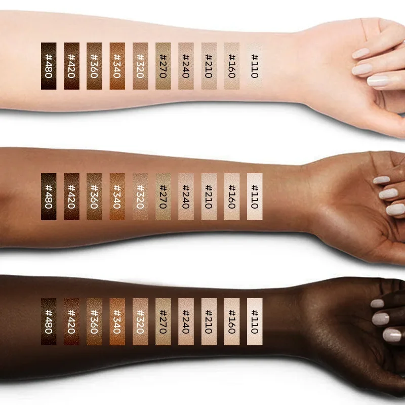 QUIYUM Makeup Base Face Full Coverage Liquid Foundation BB Cream Concealer Moisturizer Oil-control Waterproof Korean Makeup 30g
