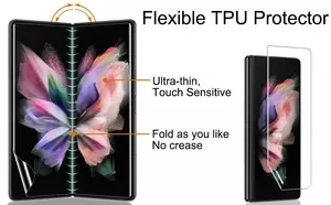 Film Hydrogel à couverture complète, 2 pièces, pour Samsung Galaxy Z Fold 3 Fold 4 Fold 5 protecteur d'écran – Image 3