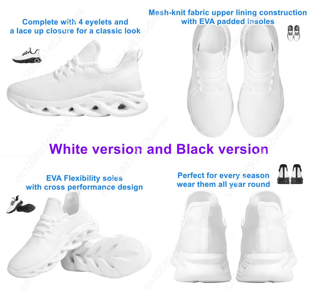 New Arrival Unisex Sport Shoes Haiti Flag Design Mesh Air Outdoor Running Sneakers Men Gym Athletic Tenis Masculino