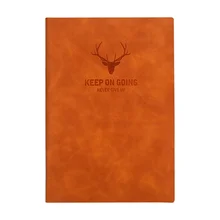 

Business Thickened Notepad Students A5 Diary Office Conference Notebook (Brown)