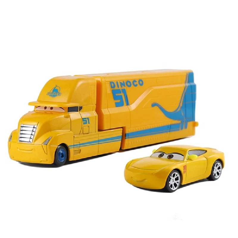 thumbnail image 1 of Disney-figura de acción de camión Mack, Rayo McQueen, Jackson Storm Ramirez, 1:55, modelo fundido a presión, coche de juguete de Anime, regalo de cumpleaños, 1 of 5