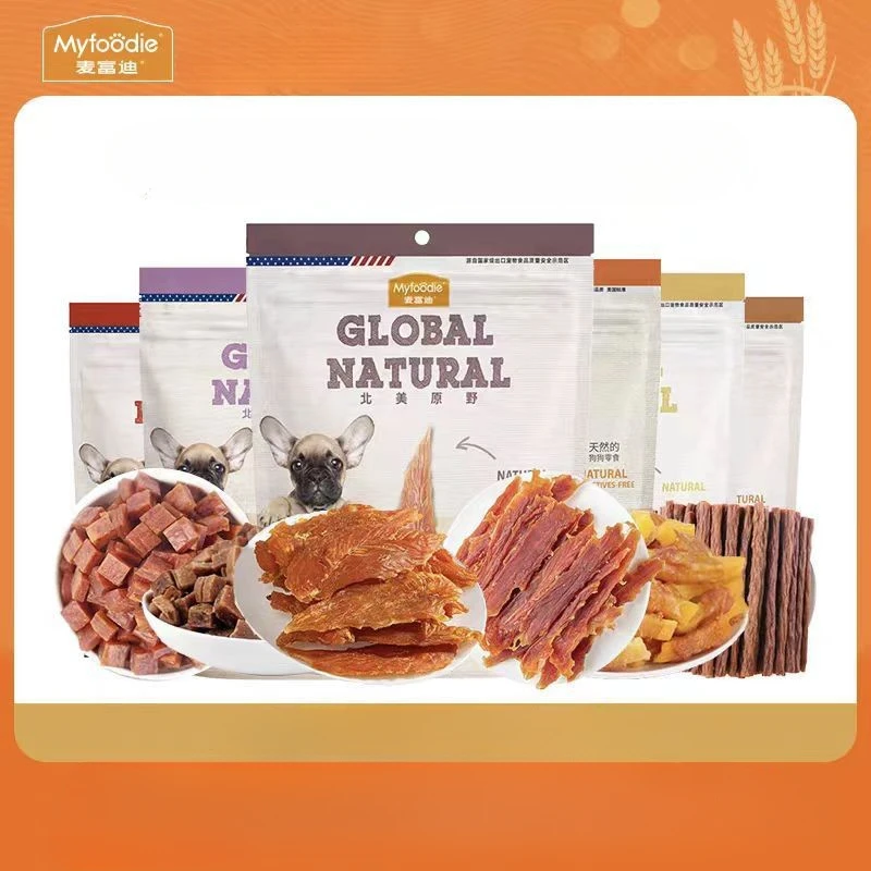 Pet Snacks Freeze-Dried Snacks For Dogs General Purpose Teething Chicken Jerky & Duck Jerky Natural Additives -Fress Snack