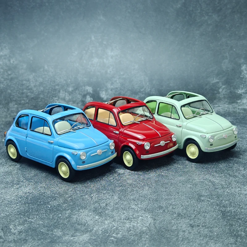 Welly1／18 Nuova フィアット500（カスタム）京商 オート