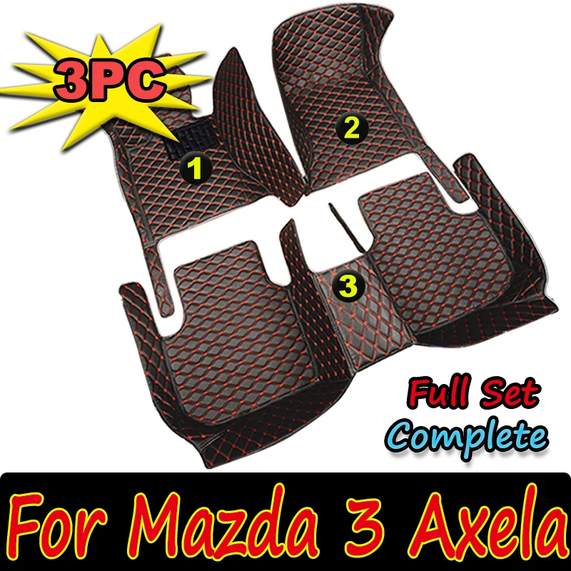 

LHD For Mazda 3 Axela 2019 2018 2017 2016 2015 2014 Car Floor Mats Carpets Covers Auto Waterproof Foot Pads Interior Accessories