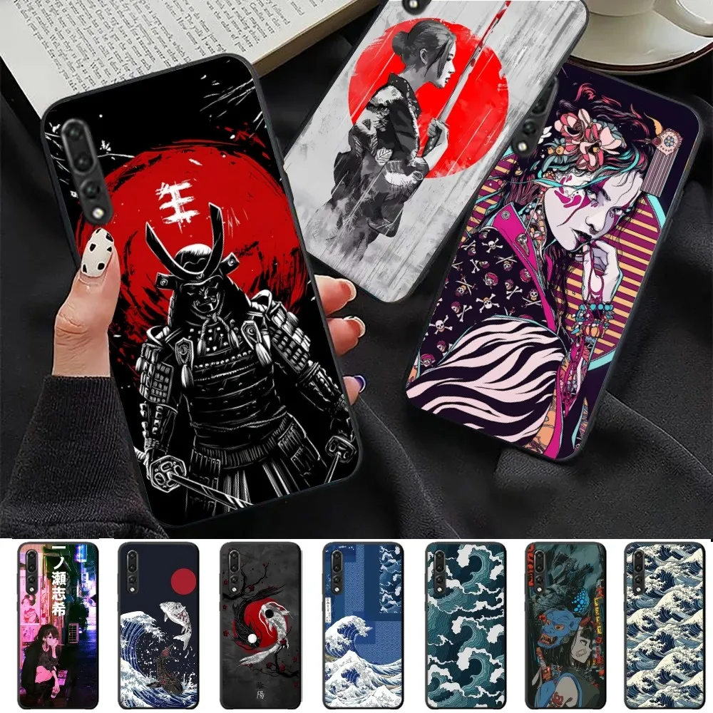 

Japanese Style Art Mousepad For Huawei P 8 9 10 20 30 40 50 Pro Lite Psmart Honor 10 lite 70 Mate 20lite