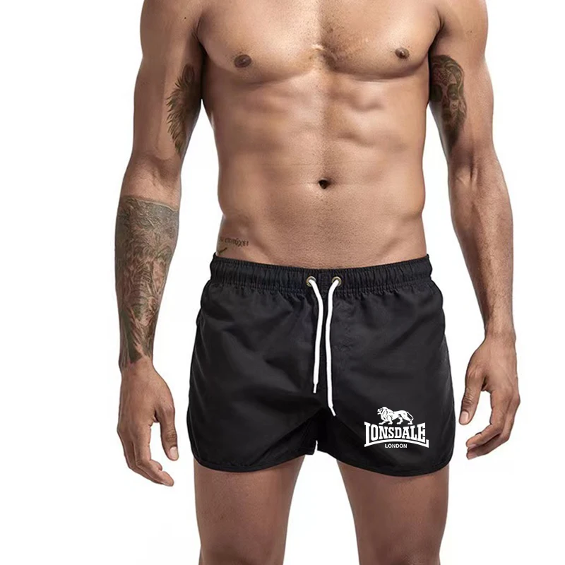 2024 Summer New Sports Fitness Shorts Men's Basketball Game Training Running Casual Loose Quick-Drying Five-Point Pants 4