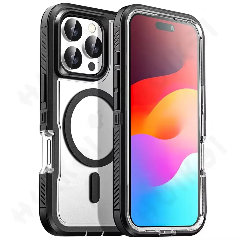 Heavy Duty Shock Absorption Full Body Protective Silicone Rubber Phone Case