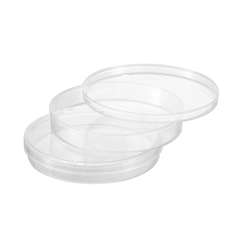 일회용 플라스틱 페트리 접시, 실험실 장비, 90mm, 10 개/팩