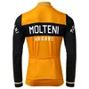 Retro Team Cycling Jersey Men Long Sleeve Winter Fleece & Thin Racing Classic Molteni Bicycle Clother Pdm Bike Clothing 6