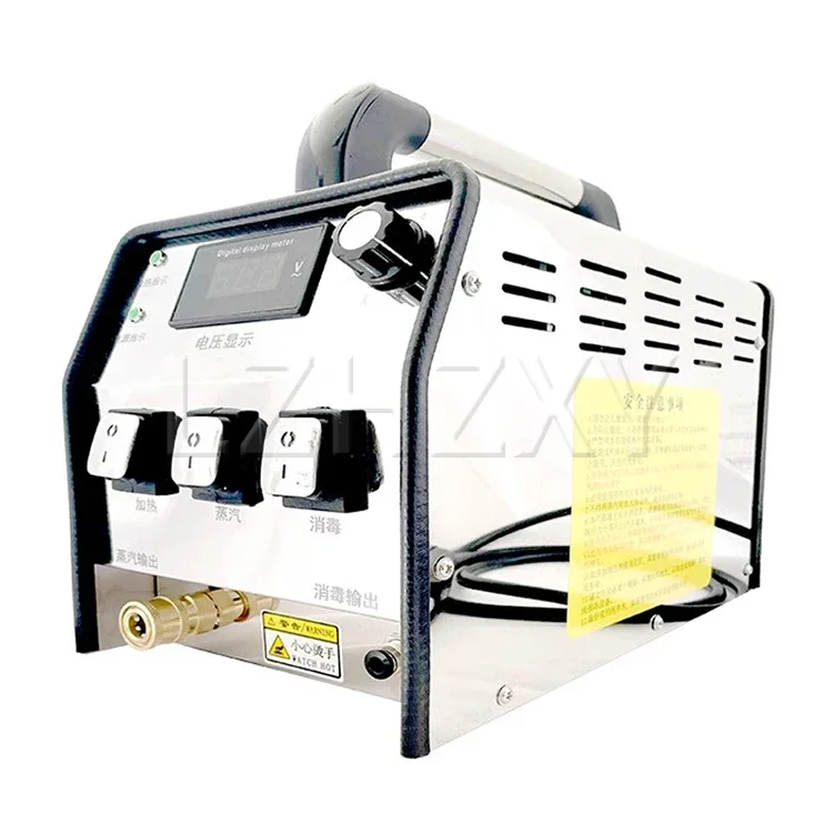 Description Picture 3 of item3.5M/5M Commercial Electric High-temperature Steam Cleaner 6-10Bar High Pressure Multi Steaming Cleaner 220V 10M