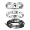 92976-d3455e.jpg Bague Croix « Dieu est en elle, elle ne tombera pas » en Argent S925, Alliance de Promesse pour Couples, Hommes et Femmes, Cadeau de Bijoux Religieux pour la Saint-Valentin
