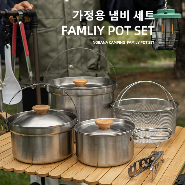 Stainless Steel Pot Set 2