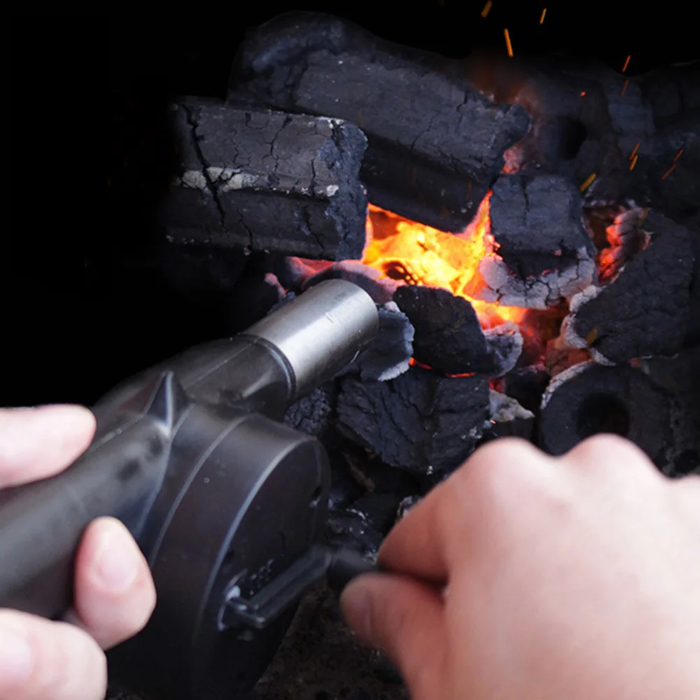 Portable Air Blower Lightweight Charcoal Coal Starter Fan Multi